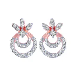 P.C. Chandra Jewellers 18 kt Gold & Diamond Earrings-picture-11