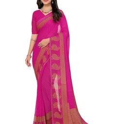 Moda Rapido Women Ethnic Motifs Printed Saree-picture-28
