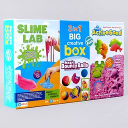 Ekta 3 in 1 Big Creative Do It Yourself Slime Kit - Multicolour-picture-7