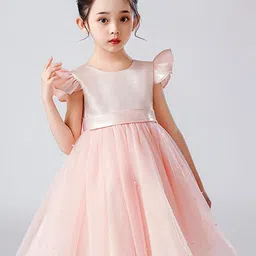 LULU & SKY Flutter Sleeve Fit & Flare Dress image 2