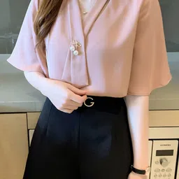 HERE&NOW Women Flared Sleeve Top image 1