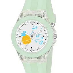 KIDSUN Kids Round Dial & Seven Light Redium Strap Analogue Watch 818_GREEN_GREEN-picture-17