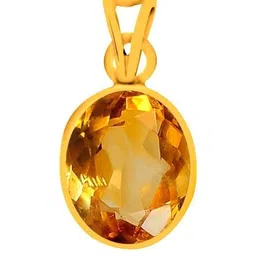 elitemart Gold-Plated Alloy Citrine Pendant-picture-39