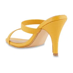 Scentra Women's SPAIN Mustard Stilettos image 5