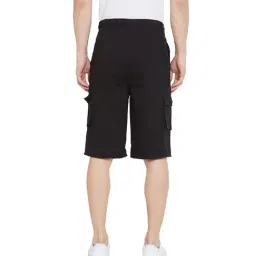 Hypernation Black Cotton Shorts image 3
