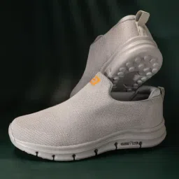 Asian Men's WONDERWALK-21 Light Grey Walking Shoes-picture-13