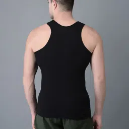 Dollar Bigboss Multicolored Cotton Regular Fit Vest - Pack Of 3 image 2