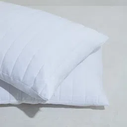 Westside Home White Pillow Protector (Set of 2) image 2