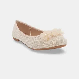 Pantaloons Junior Beige Flat Ballets image 2