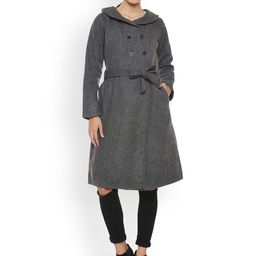 Athena Women Grey Trenchcoat-picture-21