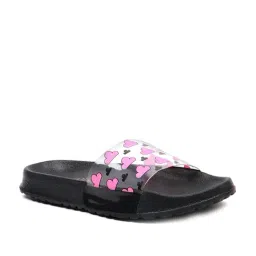 Forever 21 Women's Black & Pink Casual Sandals-picture-22