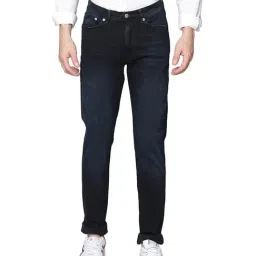 GANT Dark Blue Slim Fit Lightly Washed Jeans-picture-29