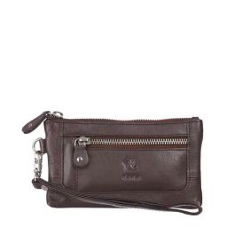 Kara Tan Leather Solid Leather Wallet for Women-picture-33
