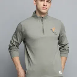 showoffff Showoff Grey Cotton Regular Fit Printed Sweatshirt-picture-19