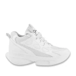 Shoetopia Women's White Casual Sneakers image 2