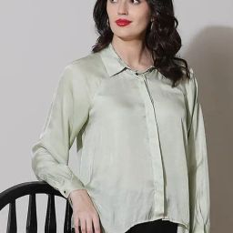 Label Ritu Kumar Mint Loose Fit Shirt-picture-37