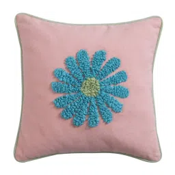 Jamio Firati Multicolor Cotton Assorted Tufted Embroidery Cushion Cover - Set of 4 image 2