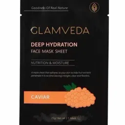 Glamveda Caviar Rejuvenating Korean Sheet Mask - 25 gm-picture-12