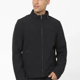 celio Celio* Black Regular Fit Jackets-picture-10