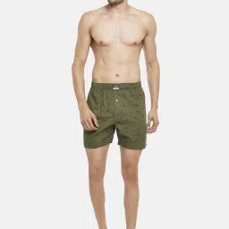 Ajile by Pantaloons Green Cotton Regular Fit Printed Boxers image 5
