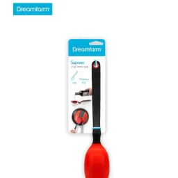 Dreamfarm Red Medium Sit Up Supoon With Measuring Lines image 4