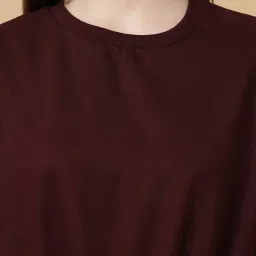 Rigo Wine Printed Pullover image 5