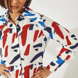 The Label Life Multicolor Printed Shirt image 5