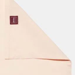 fabindia home Fabindia Peach Cotton 180 TC King Bed Sheet With Pillow Covers image 5