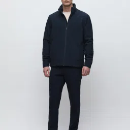 SELECTED HOMME Navy Regular Fit Jacket image 5