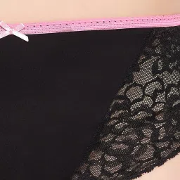 Clovia Black Hipster Panty image 5