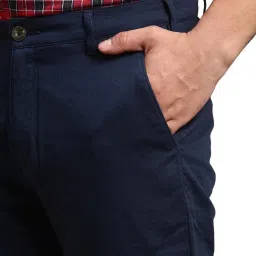 ColorPlus Blue  Regular Fit Trousers image 5