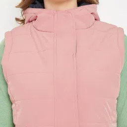 Cantabil Pink Hooded Jacket image 5