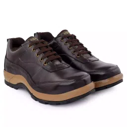 Enrich Field Steel Toe Safety Shoe Genuine Leather Low Ankle Size UK 8 Brown, SGS1136BR-picture-32