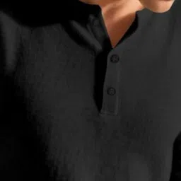 StyleCast x Revolte Men Henley Neck Regular Fit T-shirt image 4