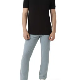 Calvin Klein Jeans Black Regular Fit Polo T-Shirt image 5