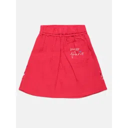 Elle Kids Navy & Red Skirt image 2