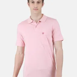 Duke Pearl Pink Regular Fit Polo T-Shirt-image-87