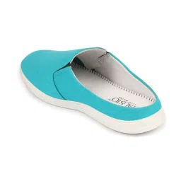 Fausto Men's Sky Blue Mule Shoes image 5