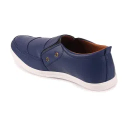 Fausto Men's Blue Casual Loafers image 5