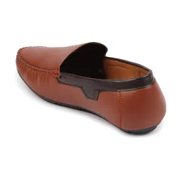 Fausto Men's Tan Formal Loafers image 5