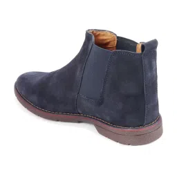 Fausto Men's Blue Chelsea Boots image 5
