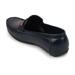 Fausto Men's Blue Casual Loafers image 5