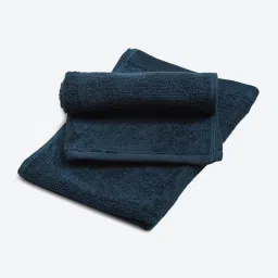 Monte Carlo Oslo Teal Cotton Printed Hand Towel - Set of 2 image 2
