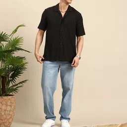 Mast & Harbour Self Design Casual Shirt image 2