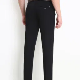 Allen Solly Black Regular Fit Trousers image 2