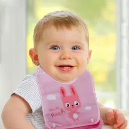 Baby Moo Kids Pink Printed Bib Set-picture-15