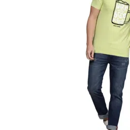 Simon Carter London Green Printed Slim Fit T-Shirt image 5