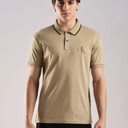 Calvin Klein Jeans Olive Regular Fit T-Shirt image 2