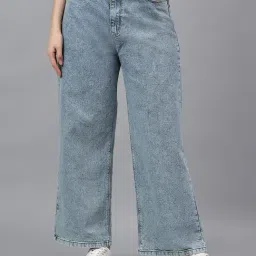 Cantabil Blue Denim Solid Jeans-image-77