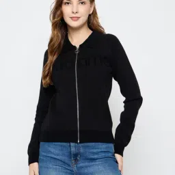 Madame Black Regular Fit Embroidered Sweater-picture-21